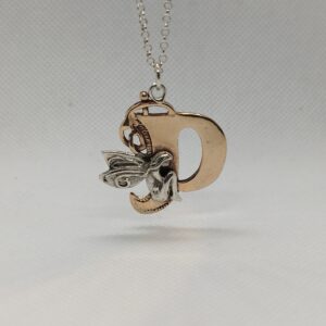 Serie "Fantasy Font" lettera " P " con Fata